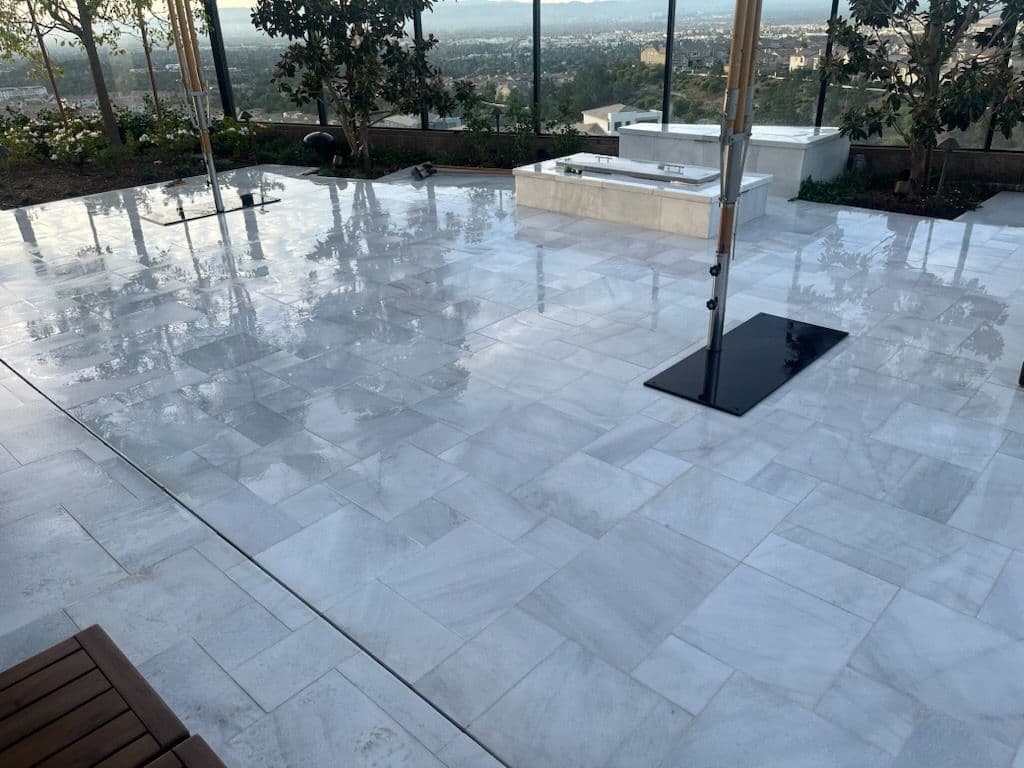 Gallery photos for Elegant Marble Pathways and Garden Oasis: Image #1