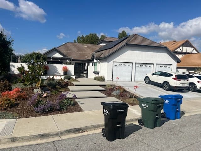 Drought-Resistant Landscaping in Suburban Front Yard image